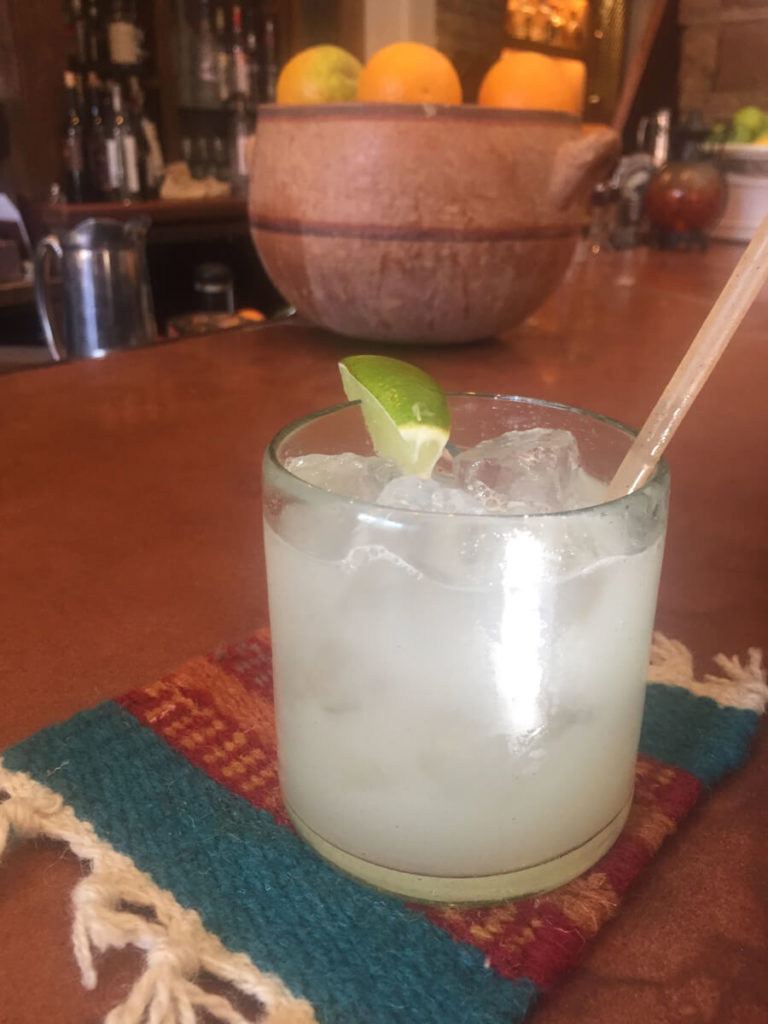Margarita at La Choza Bar